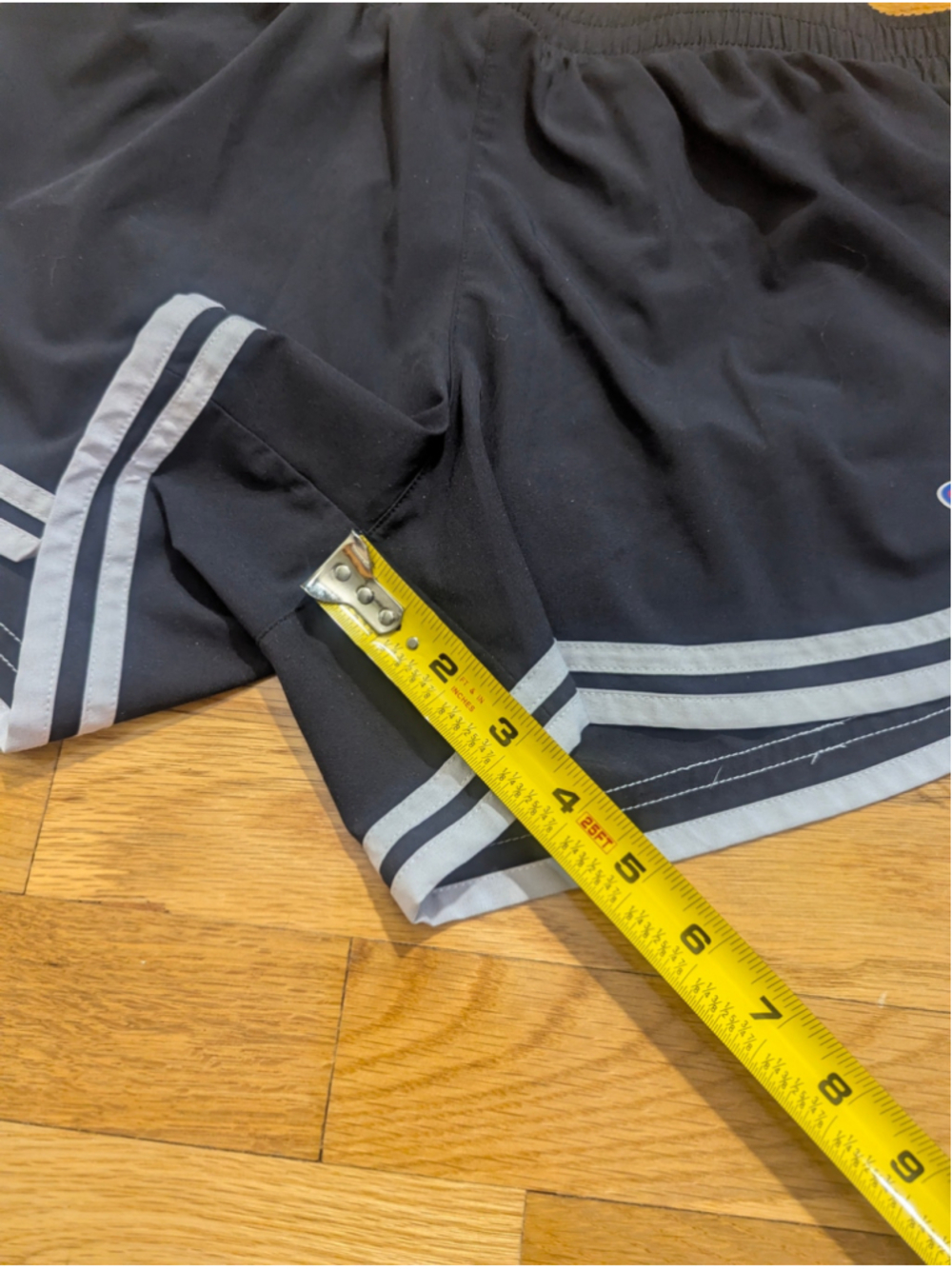 Champion Black Athletic Shorts Medium - Picture 11 of 11